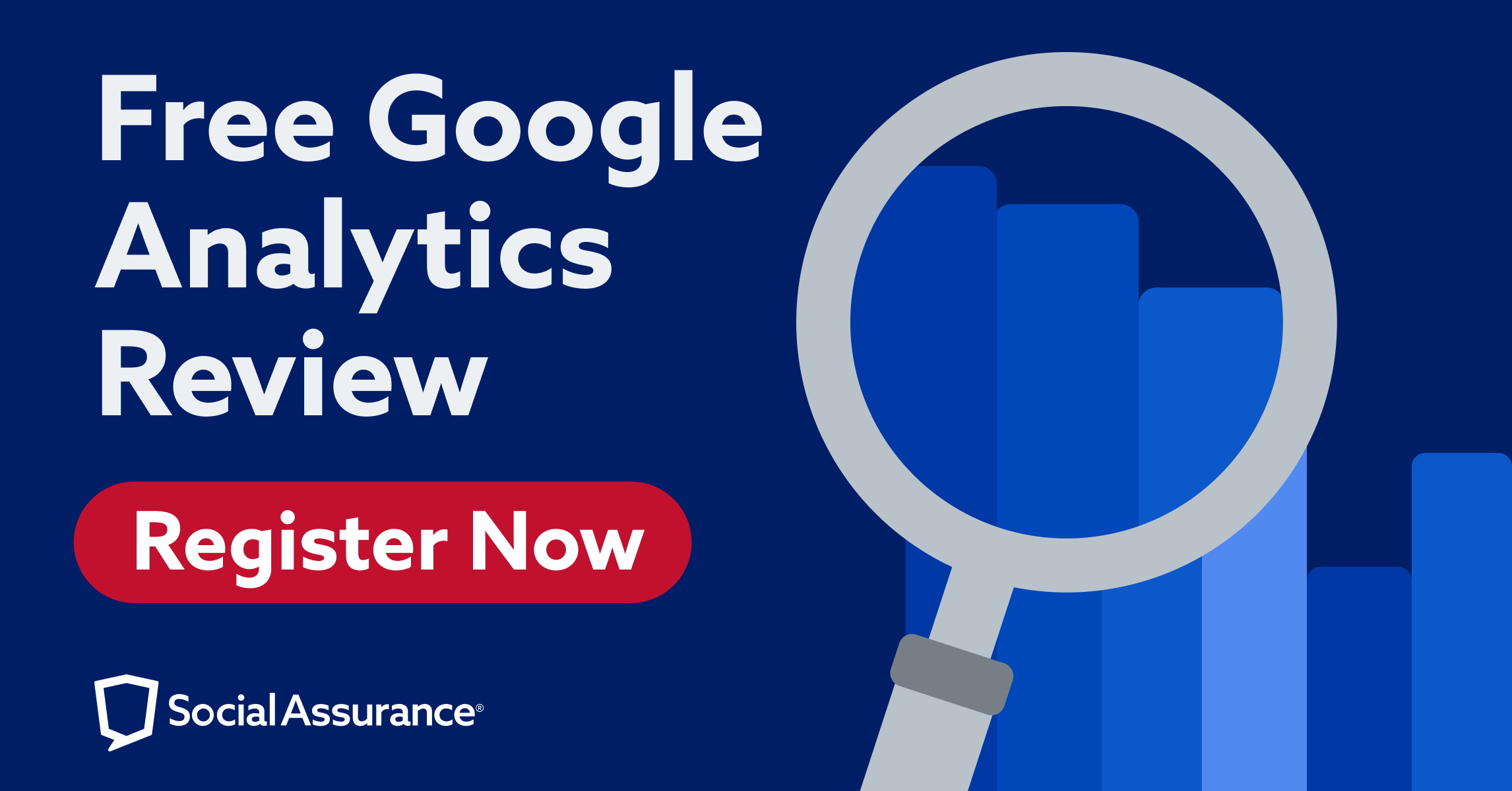 Register for a free Google Analytics Review Register for a free Google Analytics Review